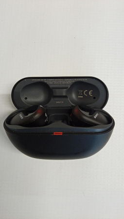 Casti sport in-Ear Sony WF-SP800NB, True Wireless, Bluetooth, Microfon, Autonomie 18 ore, Negru [1]