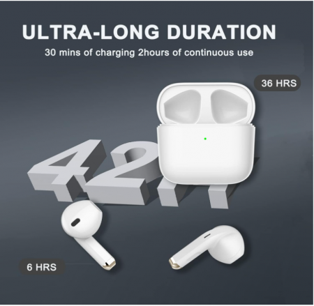 Căști True Wireless, Bluetooth, In-Ear, cu anulare a zgomotului, IPX7 rezistente la apă [4]