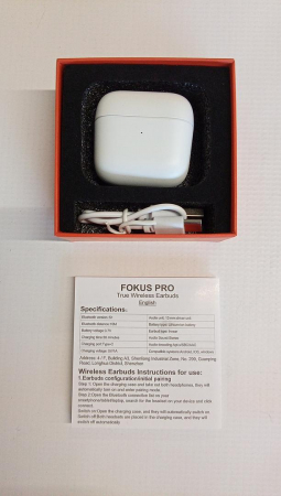 Căști True Wireless, Bluetooth, In-Ear, cu anulare a zgomotului, IPX7 rezistente la apă [1]