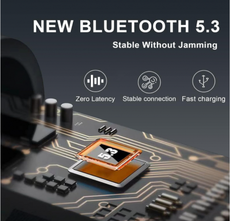 Căști True Wireless, Bluetooth, In-Ear, cu anulare a zgomotului, IPX7 rezistente la apă [2]