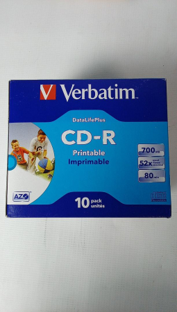 CD-R Verbatim 10 bucati, 52x, 700MB [1]