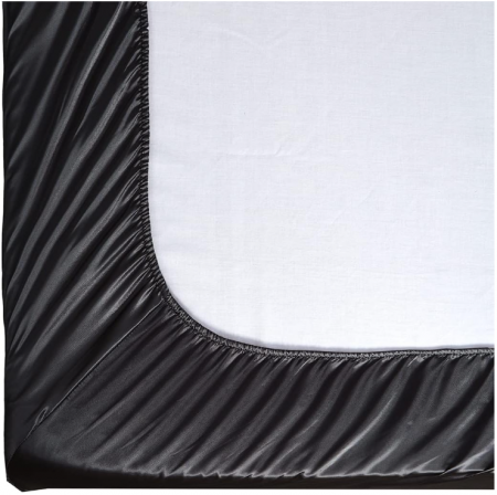 Cearceaf de pat satinat Nayoroom, 180 x 200 cm, neteda si confortabila [5]