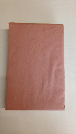 Cearșaf de pat fără elastic Npluseins, 100% bumbac, aprox. 240 x 275 cm, roz închis [1]