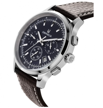 Ceas barbatesc Orphelia, curea din piele, cu quartz [2]