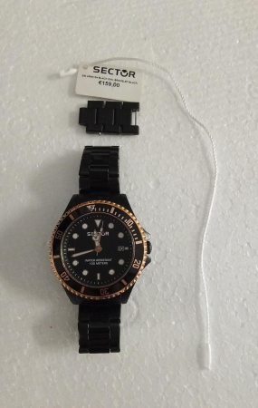 Ceas barbatesc Sector No Limits R3253161039, Analog, Negru [3]