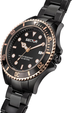 Ceas barbatesc Sector No Limits R3253161039, Analog, Negru [8]