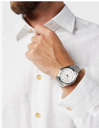 Ceas bărbătesc Seiko Dress SUR459P1 cu quartz, alb [2]