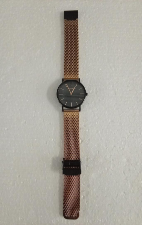 Ceas dama analog Liebeskind Berlin, negru, 34mm, otel inoxidabil, 5ATM, rose gold [5]