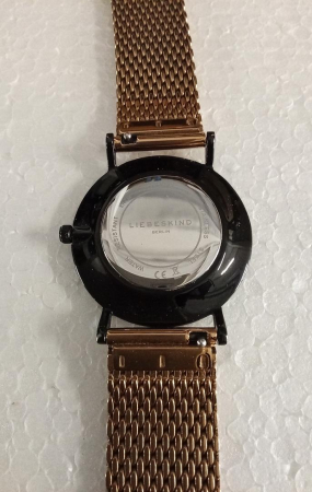 Ceas dama analog Liebeskind Berlin, negru, 34mm, otel inoxidabil, 5ATM, rose gold [4]