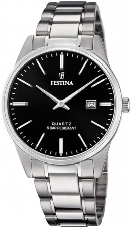 Ceasuri barbatesti - Ceas de bărbați Festina F20511/4, curea din oțel inoxidabil