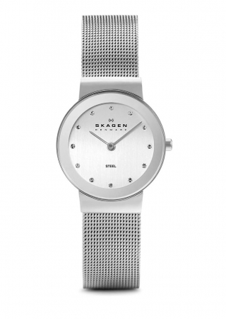Ceasuri dama - Ceas de dama Skagen Freja 358SSSD, miscare quartz, curea din otel inoxidabil