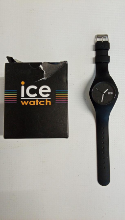 Ceas de mână cu curea din silicon ICE-WATCH - ICE ola Black [1]