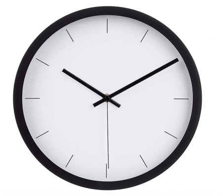 Ceas de perete modern Amazon Basics [0]