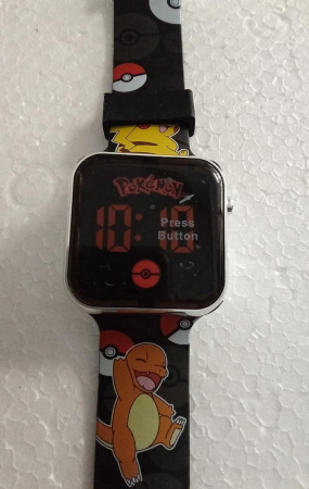 Ceas digital pentru copii Kids Licensing Pokemon POK4322, functie de calendar [3]