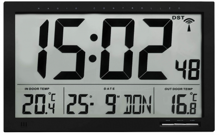 Ceas Digital TFA Dostmann XL, cu transmisie radio si indicator temperatură [2]