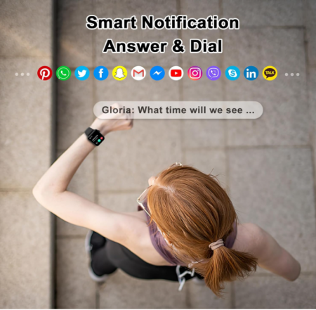 Ceas inteligent fitness unisex, de 1,85 inchi cu SpO2, ritm cardiac, monitorizare somn [2]