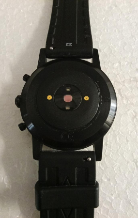 Ceas inteligent Fossil Hybrid HR Collider, negru [5]