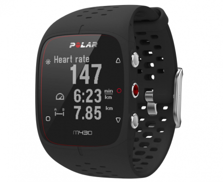 Laptop, Tablete & Telefoane - Ceas Polar Sport M430 GPS, negru