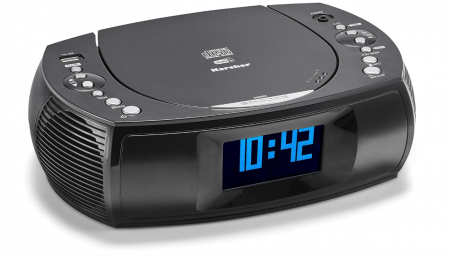 Ceas radio cu alarmă Karcher UR 1309D cu alarmă dublă, încărcător USB [0]