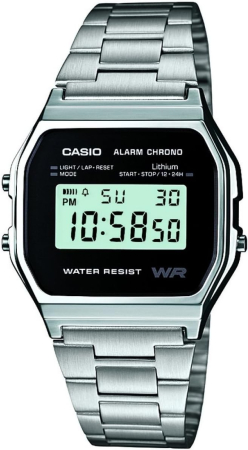 TOATE PRODUSELE - Ceas retro bărbătesc Casio Collection A158WEA, argintiu