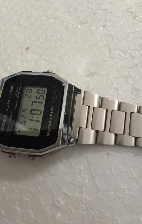 Ceas retro bărbătesc Casio Collection A158WEA, argintiu [2]