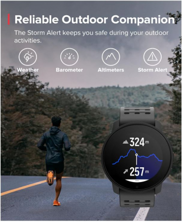 Ceas sport SUUNTO 9 Peak Pro, unisex, negru [6]