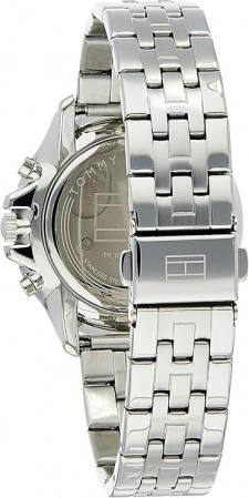 Ceas Tommy Hilfiger pentru femei, cu curat, cronograf, 1782222, alb/argintiu [2]