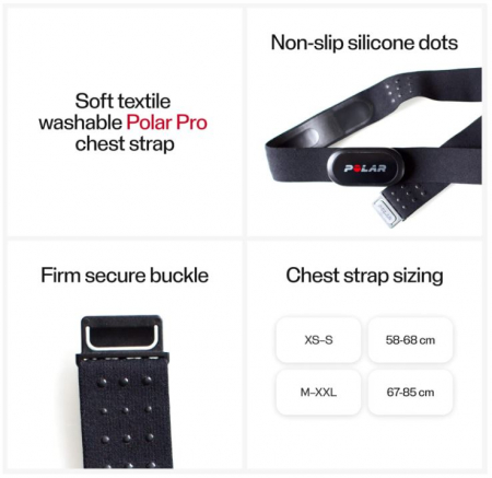 Centura ritm cardiac Polar H10, ANT+, M-XXL [6]