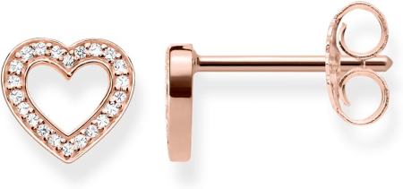 Inele - Cercei pentru femei in forma de inima Thomas Sabo H1945-416-14