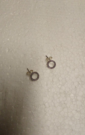 Cercei rotunzi pentru femei Thomas Sabo H1947-051-14, cu pietre de zirconiu [1]
