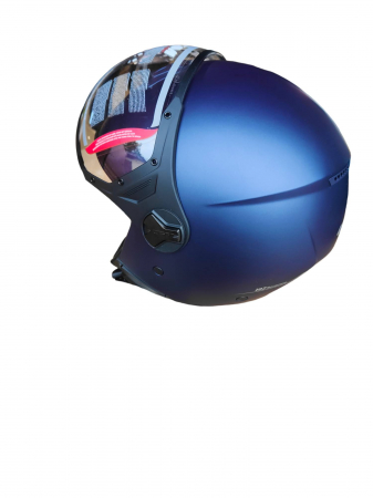 CGM Florence Mono Cască Demi-Jet pentru bărbați, albastru, M (57-58 cm) [3]