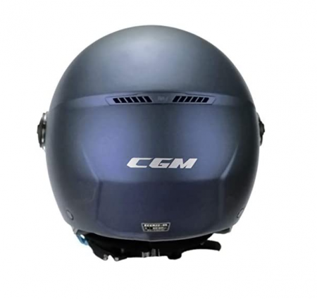 CGM Florence Mono Cască Demi-Jet pentru bărbați, albastru, M (57-58 cm) [6]