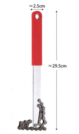 Cheie cu lant demontare pinion BOBISHE, 29.5 cm [3]