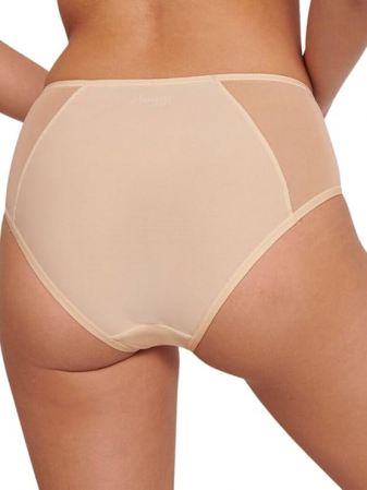 Chilot clasic cu talie inalta pentru femei Sloggi Soft Adapt High Waist Maxi, bej, S [2]