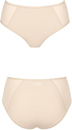 Chilot clasic cu talie inalta pentru femei Sloggi Soft Adapt High Waist Maxi, bej, S [3]