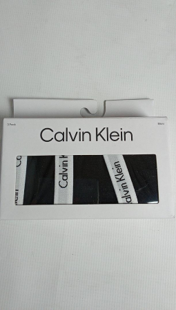 Chiloti Calvin Klein pentru damă, set de 3 bikini, Marimea M, negru [1]