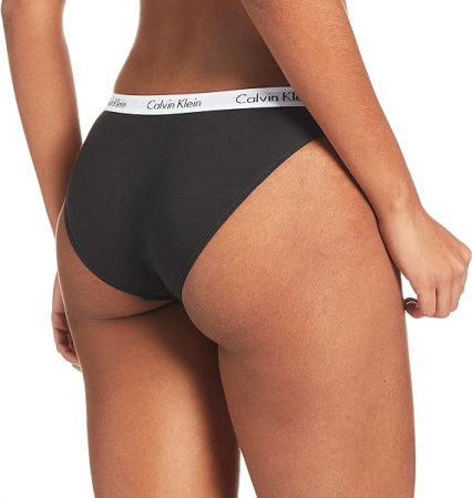 Chiloti Calvin Klein pentru damă, set de 3 bikini, Marimea M, negru [2]
