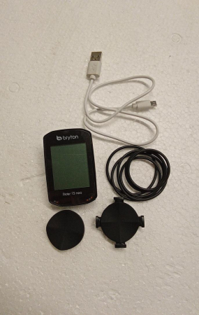 Ciclocomputer pentru bicicleta Bryton Rider 15 Neo E, negru [1]