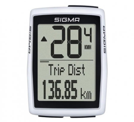 Ciclocomputer SIGMA SPORT BC 12.0 WL, alb [0]
