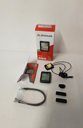 Ciclocomputer SIGMA SPORT BC 5.0 WR, negru [1]