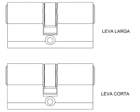 Cilindru usa Tesa Assa Abloy, de înaltă securitate, brevetat TX80, TX853050N [7]