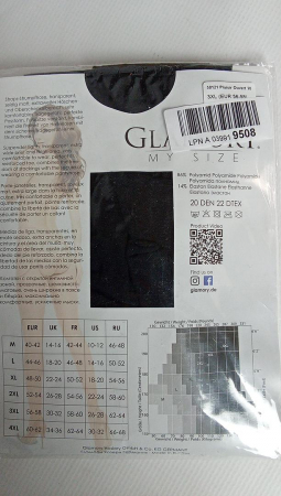Ciorapi cu chilot GLAMORY, Marimea 3XL (EUR 56-58) [2]