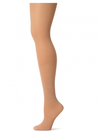 Fashion - Ciorapi dama Capezio Ultra Soft, maro deschis, L-XL