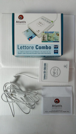 Cititor de carduri ATLANTIS USB2.0 Drive Cie 3.0 Windows 10 și Windows 11, alb, P005-CIED331C [1]