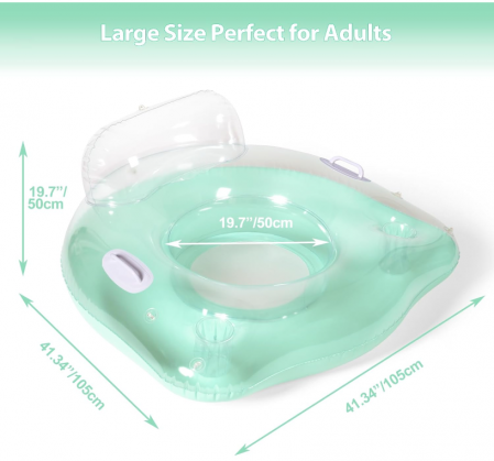 Colac de inot Float Joy pentru adulti cu baldachin [9]