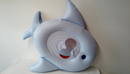 Colac de înot Olyee, pentru copii cu vârsta între 2-10 ani, rechin [3]