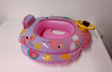 Colac de înot pentru bebeluși, model de flamingo [1]