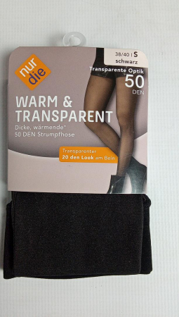Colanti termici si transparenti pentru dama Nur Die, Marimea S(38-40) [1]
