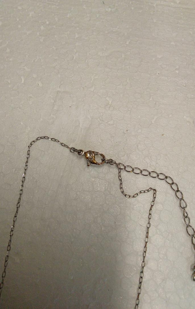 Colier Swarovski Stilla Attract, taietura rotunda, alb, placat cu rodiu [4]