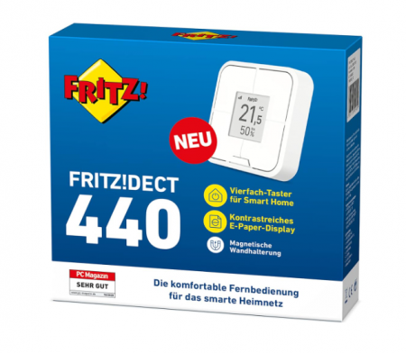 Comutator AVM Fritz DECT 440 pentru Smart Home, compatibil cu FRITZ!Box, alb [7]